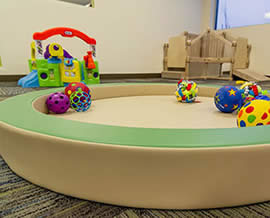 circular play area